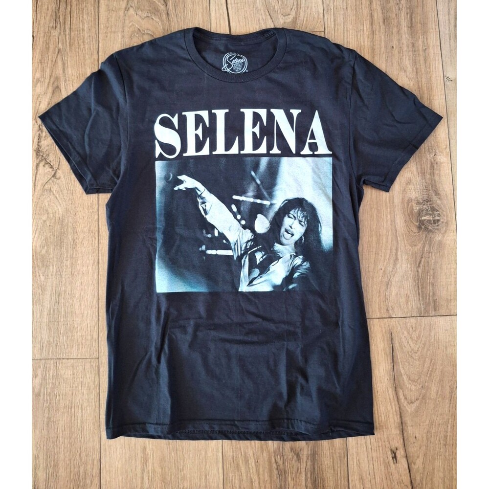 Official Selena Merchandise T-shirt Men Women Unisex Small Black Gray